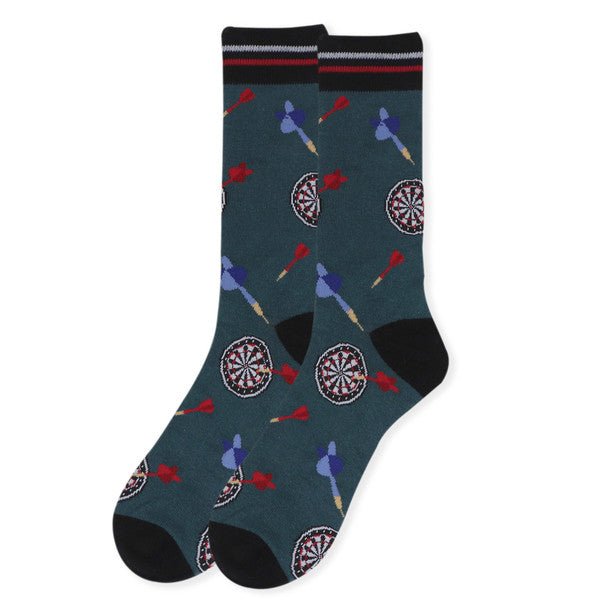 Men's Novelty Throwing Dart Socks - NVS19416 - Bundle Bus