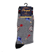 Men's Novelty Throwing Dart Socks - NVS19416 - Bundle Bus