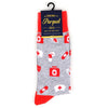 Men's Nursing Novelty Socks - NVS19526-GRY - Bundle Bus