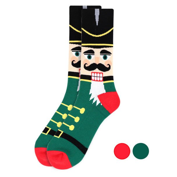 Men's Nutcracker Novelty Socks - NVS19533 - Bundle Bus