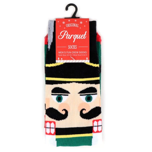 Men's Nutcracker Novelty Socks - NVS19533 - Bundle Bus