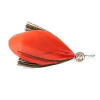 Men's Peacock Feather Clutch Back Lapel Pins - FLP1805 - Bundle Bus