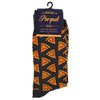 Men's Pepperoni Pizza Novelty Socks NVS1779-80 - Bundle Bus