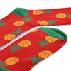 Men's Pineapple Novelty Socks - NVS19545-HPK - Bundle Bus