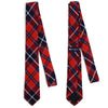 Men's Plaid Flannel 2.25" Cotton Slim Tie - MPPW1637 - Bundle Bus