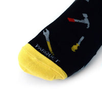 Men's Plumber Premium Collection Novelty Socks - NVPS2012-BK - Bundle Bus