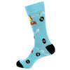 Men's Record Player Novelty Socks - NVS19524-NVY - Bundle Bus