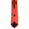 Men's Red Dots Zipper Tie - MPWZ-RD1 - Bundle Bus