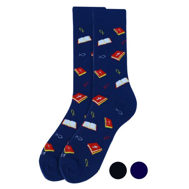 Men's Religion Premium Collection Novelty Socks - NVPS2008 - Bundle Bus