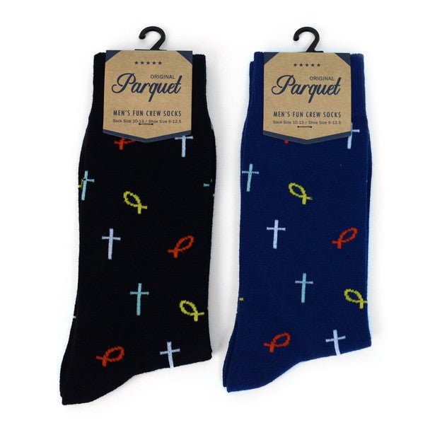 Men's Religious Premium Collection Novelty Socks - NVPS2005 - Bundle Bus