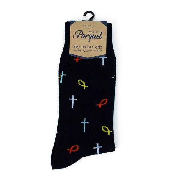 Men's Religious Premium Collection Novelty Socks - NVPS2005 - Bundle Bus