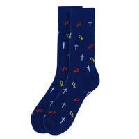 Men's Religious Premium Collection Novelty Socks - NVPS2005 - Bundle Bus