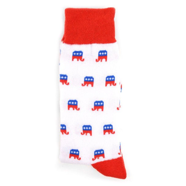 Men's Republican Elephant Novelty Socks - NVS1807 - Bundle Bus