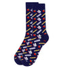 Men's School Supplies Novelty Socks NVS1762 - Bundle Bus