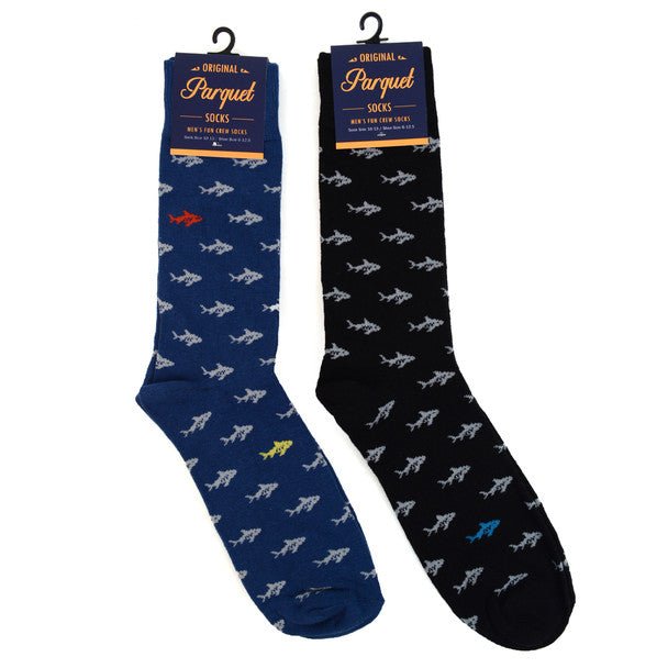 Men's Shark Novelty Socks - NVS19311 - Bundle Bus