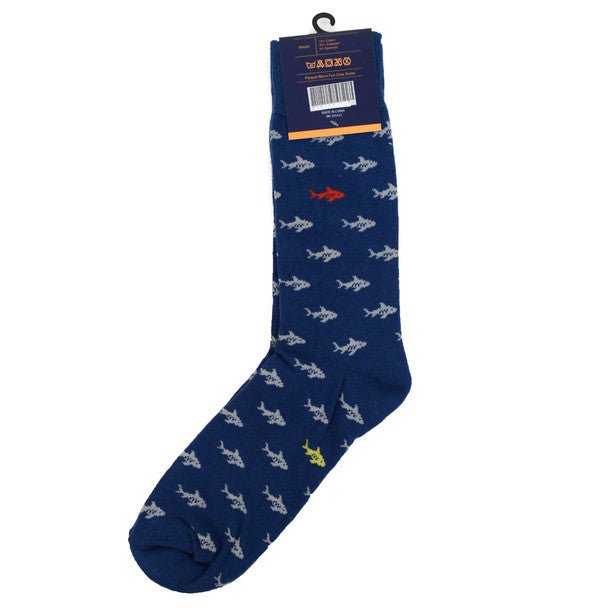 Men's Shark Novelty Socks - NVS19311 - Bundle Bus