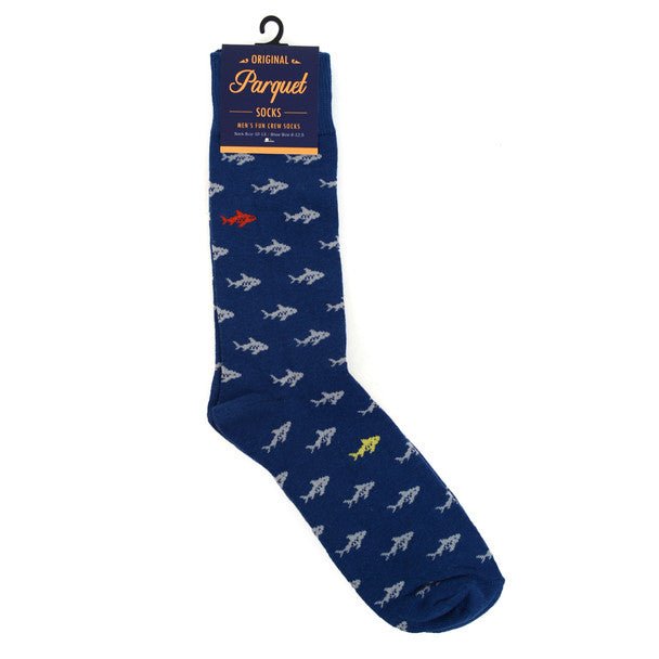 Men's Shark Novelty Socks - NVS19311 - Bundle Bus