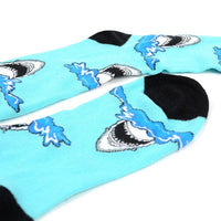 Men's Shark Novelty Socks - NVS19582-BL - Bundle Bus