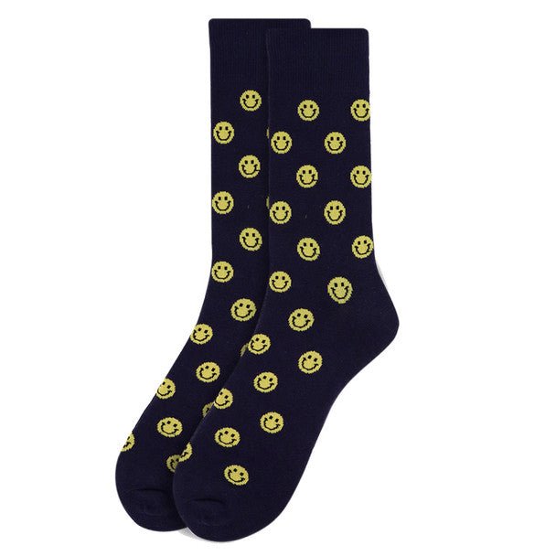 Men's Smiley Face Novelty Socks NVS1731 - Bundle Bus