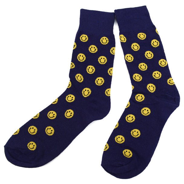 Men's Smiley Face Novelty Socks NVS1731 - Bundle Bus