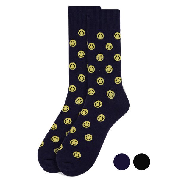 Men's Smiley Face Novelty Socks NVS1731 - Bundle Bus