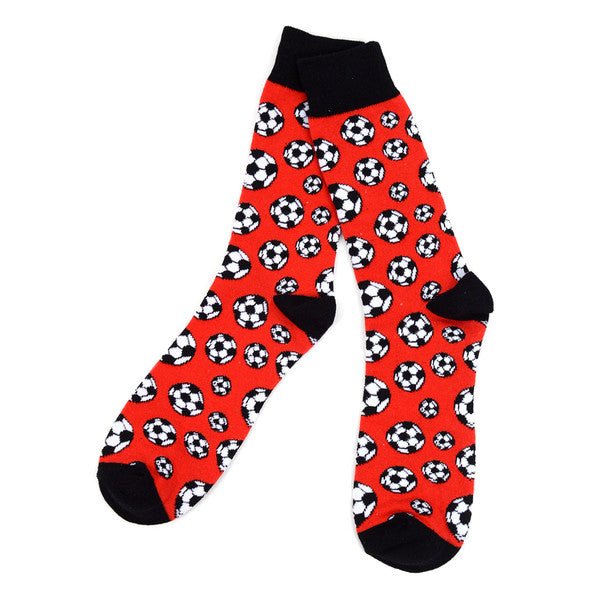 Men's Soccer Novelty Socks - NVS1805 - Bundle Bus