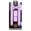 Men's Solid Color Clip-on Suspenders, Bow Tie and Pocket Square - BTHSU6308 - Bundle Bus