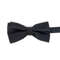 Men's Solid Color Clip-on Suspenders, Bow Tie and Pocket Square - BTHSU6308 - Bundle Bus