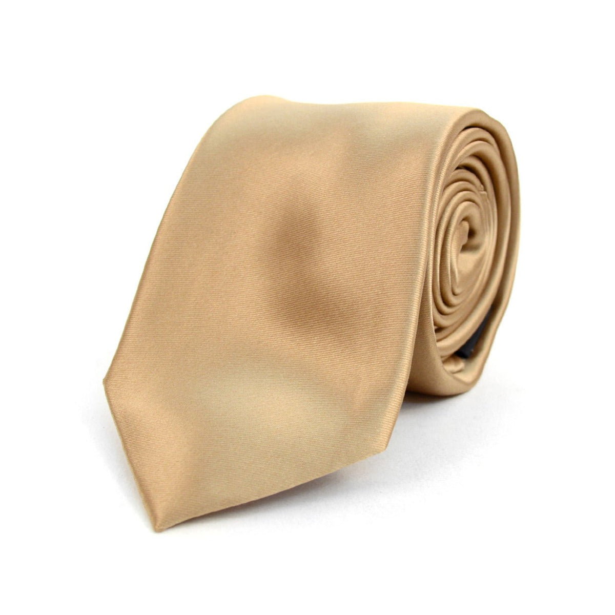 Men's Solid Color Premium Quality Formal Ties with Decorative Tipping - MPW7308 - Bundle Bus