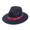 Men's S/S Paisley Bandana Banded Fashion Fedora hat-FSS17138 - Bundle Bus