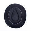 Men's S/S Tri-Color Banded Wide Brim Fashion Fedora Hat- FSS17128 - Bundle Bus