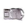 Men's Star Rotating Bling Ratchet Belt-MGLBB64-SIL - Bundle Bus