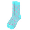 Men's Striped Flamingo Premium Collection Novelty Socks - NVPS2000 - Bundle Bus