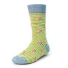 Men's Striped Flamingo Premium Collection Novelty Socks - NVPS2000 - Bundle Bus