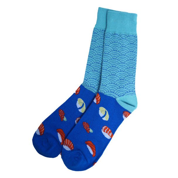 Men's Sushi Novelty Fun Socks - NVS19402 - Bundle Bus