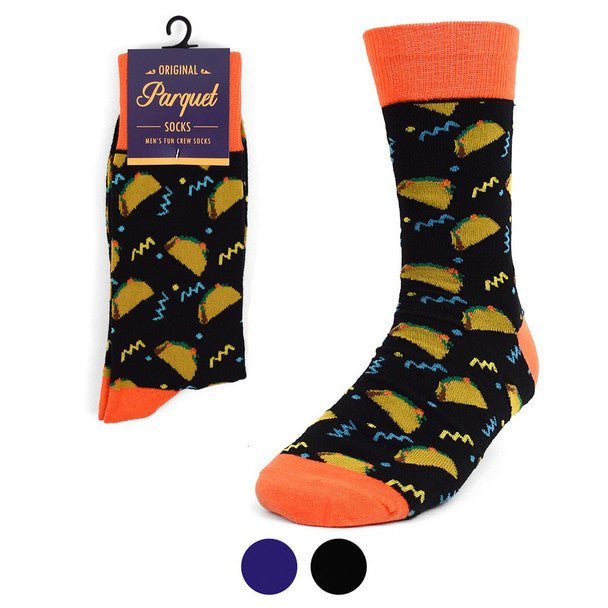 Men's Tacos Novelty Socks NVS1730 - Bundle Bus