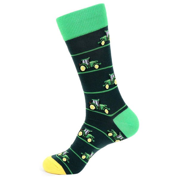 Men's Tractor Novelty Socks - NVS19519-NVY - Bundle Bus