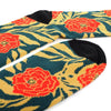 Men's Tropical Flower Novelty Socks - NVS19559-TL - Bundle Bus