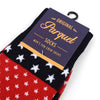 Men's USA Patriotic Novelty Socks NVS1737 - Bundle Bus