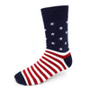 Men's USA Stars & Stripes Novelty Socks NVS1738 - Bundle Bus