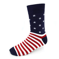 Men's USA Stars & Stripes Novelty Socks NVS1738 - Bundle Bus