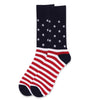 Men's USA Stars & Stripes Novelty Socks NVS1738 - Bundle Bus