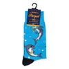 Men's Vacation Sharks Novelty Socks - NVS19547-BL - Bundle Bus