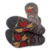 Men's Vintage Winter Pattern Novelty Socks - NVS19568-CHAR - Bundle Bus