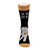 Men's Voodoo Doll Halloween Novelty Socks - NVS19518-BK - Bundle Bus