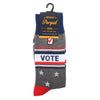 Men's Vote Novelty Socks - NVS19565-GRY - Bundle Bus