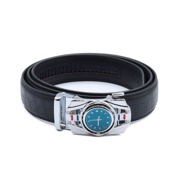 Men's Watch Rotating Ratchet Belt -MGLBB55-SIL - Bundle Bus