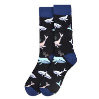 Men's Whale Novelty Socks - NVS19546 - Bundle Bus