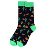 Men's Wild West Novelty Socks - NVS19521-BK - Bundle Bus