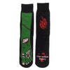 Men's Zombie Feet Novelty Socks - NVS19598-BK - Bundle Bus